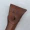 Etui Mdle 1916 colt 45 cuir marron 