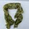 Foulard soie camouflée 