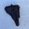 Gendarmerie  Etui P08 1er Modéle cuir marron foncé 