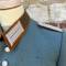 Gendarmerie Veste officier en gabardine vert police 