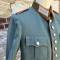 Gendarmerie Veste officier en gabardine vert police 
