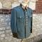 Gendarmerie Veste officier en gabardine vert police 