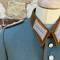 Gendarmerie Veste officier en gabardine vert police 