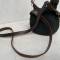 Gourde individuelle 1 Litre  , housse GDFB et sangle cuir 