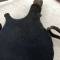 Gourde individuelle 1 Litre Mdle 1877 Housse Drap GDFB et sangle cuir noir 