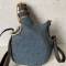 Gourde individuelle Mdle 1877 1 Litre housse Bleu horizon et sangle cuir 