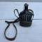 Gourde individuelle Mdle 1884 et quart avec sangle cuir marron 