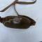 Gourde individuelle Mdle 1935 et longue sangle cuir marron 