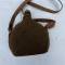 Gourde individuelle Mdle 1935 et longue sangle cuir marron 