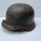 Heer  Casque Mdle 1935 , jugulaire cuir 