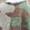 Heer Blouse à lacet 1er Mdle chevrons camouflage éclats /Blanc 