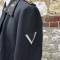 Heer Blouson croisé Tankiste Reconnaissance blindée drap noir  