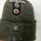 Heer calot Mdle 1942 Officier drap feldgrau 