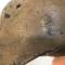 Heer Casque Mdle 1935 Tropical peinture jaune sable et jugulaire 