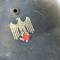 Heer Casque Mdle 1940 un insigne et jugulaire 