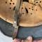 Heer Casque Mdle 1940 un insigne et jugulaire 