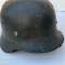 Heer Casque Mdle 1940 un insigne et jugulaire 
