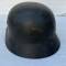 Heer Casque Mdle 1940 un insigne et jugulaire 