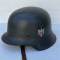 Heer Casque Mdle 1942 un insigne et jugulaire 