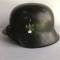 Heer casque Mdle 1942 un insigne et jugulaire