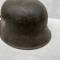 Heer casque Mdle 1942 Un insigne et jugulaire cuir 