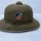 Heer casque tropical 2éme Modèle feutre vert olive 