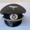 Heer casquette officier artillerie Gabardine Feldgrau 