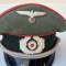 Heer Casquette officier artillerie Gabardine feldgrau 