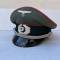 Heer casquette officier artillerie Gabardine Feldgrau 