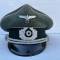 Heer casquette officier Infanterie drap feldgrau