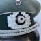 Heer casquette officier Infanterie drap feldgrau