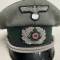 Heer Casquette officier médecin drap feldgrau 