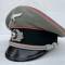 Heer Casquette officier Panzer drap fin feldgrau 
