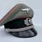 Heer Casquette officier Panzer drap fin feldgrau 