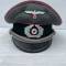 Heer casquette officier Panzer Tricotine Feldgrau 