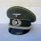 Heer Casquette officier Transmission Drap feldgrau 