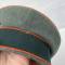 Heer casquette s/offcier Feldgendarmerie/recrutement , tricotine feldgrau 