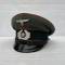Heer casquette s/offcier Feldgendarmerie/recrutement , tricotine feldgrau 