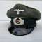 Heer casquette sous officier Panzer grenadier tricotine feldgrau 