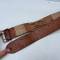 Heer Ceinturon officier boucle deux ardillons cuir marron 