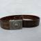 Heer ceinturon troupe Boucle alu Mdle 1936 cuir marron 