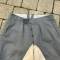 Heer Culotte officier Basanes cuir gabardine gris pierre 