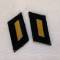 Heer pattes de col officier Artillerie 