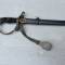 Heer Sabre officier ' Téte de lion et rubis' et dragonne 