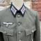 Heer Veste Mdle 1941 Aumonier 'HeeresPfarrer' Drap feldgrau 