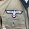 Heer Veste Mdle 1941 Officier Panzer toile vert olive 
