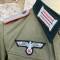Heer Veste Mdle 1941 Officier Panzer toile vert olive 