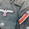 Heer veste Mdle 1943 Officier infanterie drap vert type ' ortie '