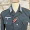 Heer veste Mdle 1943 Officier infanterie drap vert type ' ortie '