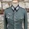 Heer veste passepoilée 'Feld Rock' Officier médecin gabardine feldgrau 